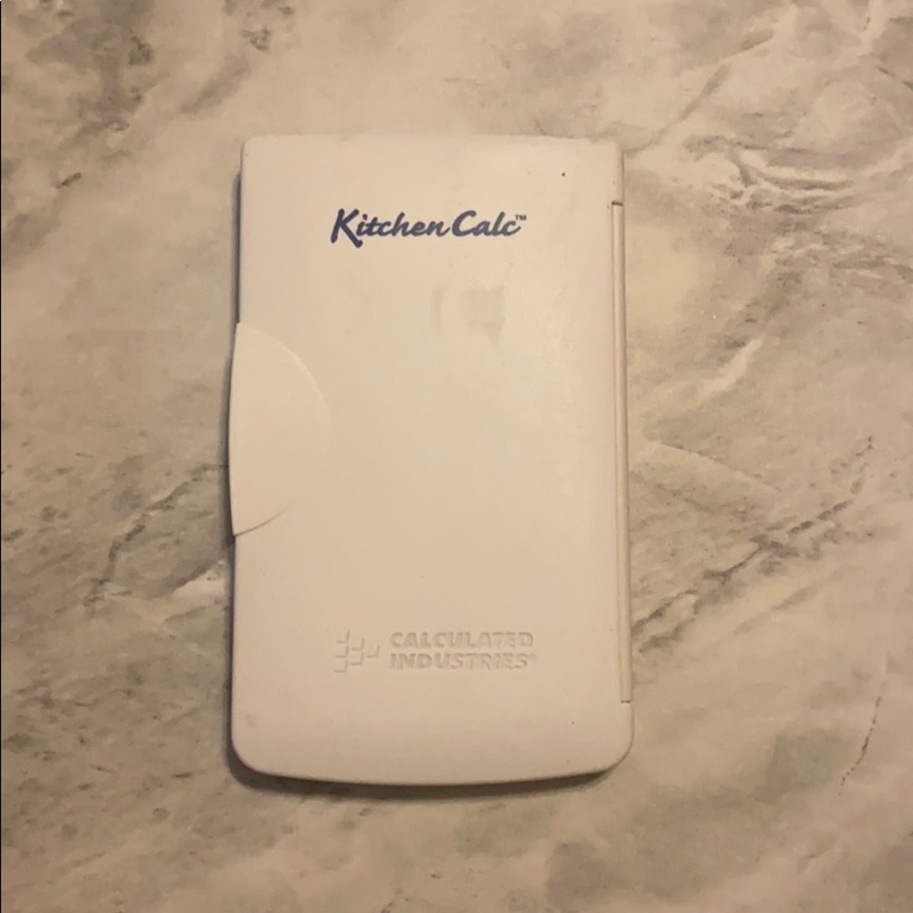 Kitchen calculator